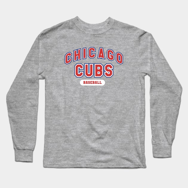 CUBS Long Sleeve T-Shirt by GS